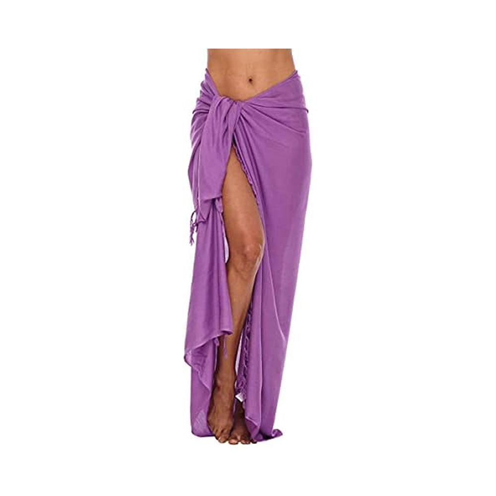 Biquíni encobrimento de biquíni de praia sarongue feminino