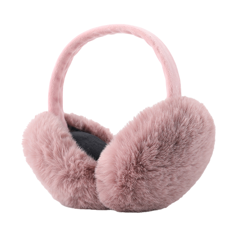 Protetores de orelha ajustáveis ​​de pele sintética - protetores de ouvido macios e quentes para o inverno, mulheres, homens, protetores de ouvido, aquecedores de ouvido